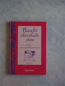 SALE: Naakt chocolade eten Cam Johnson *