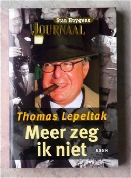 SALE: Meer zeg ik niet Thomas Lepeltak* - 1