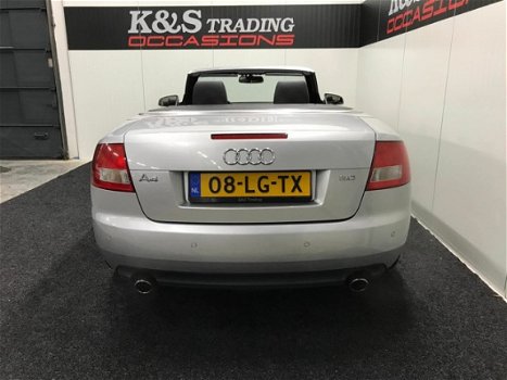 Audi A4 Cabriolet - 3.0 V6 Exclusive Youngtimer 19inch RS6 velgen - 1