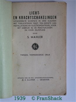 [1939~] Licht- en Krachtschakelingen, Mahler, AE.E.Kluwer - 3