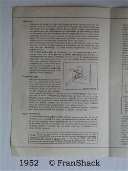 [1952] Technische informatie 736 , bulletin 1E3, AMROH, - 2