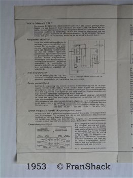 [1953] Technische informatie NOVOCON Schaal, bulletin 6A5, AMROH, - 2