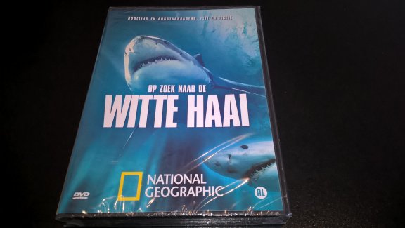 National geographic op zoek naar de witte haai geseald - nr. 1