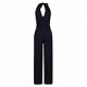 Collectif, Bella Jumpsuit. Leuke pinup jumsuit in navy blauw. - 3 - Thumbnail