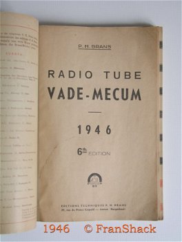 [1946] Radio Tube Vademecum, Brans, Ed.Techn. P.H.Brans - 2