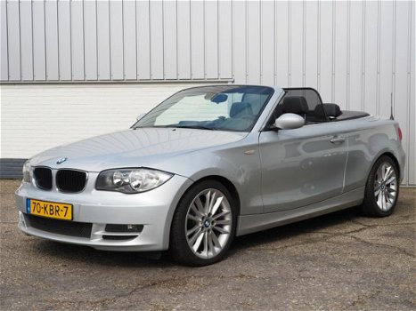 BMW 1-serie Cabrio - 125I HIGH EXECUTIVE 6 cil. 218 PK Nu van € 15500, 00 voor € 14000, 00 meeneempr - 1