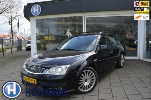 Ford Mondeo Wagon - 3.0 V6 ST220 Navi, Cruise, Climate, Stoelverwarming, Ledere kuipstoelen - 1