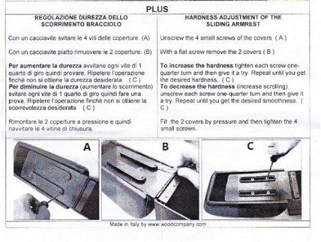 Armsteun Peugeot 2008 CU 13-16 & 16-20 Design stof Braccioli - 4