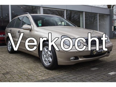 Mercedes-Benz C-klasse Combi - 180 K. | leder | automaat - 1