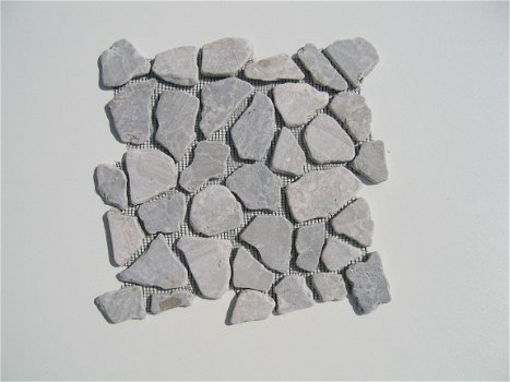 Marmer mozaïek tegelmatjes 30x30 cm - 1