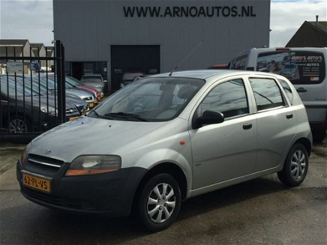 Daewoo Kalos - 1.2 Ace 5-DEURS, EXPORTPRIJS, STUURBEKRACHTIGING, RADIO-CD-MP3-USB-AUX, AIRBAGS - 1