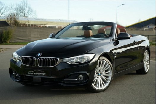 BMW 4-serie Cabrio - 435i High Executive Luxery Line Vol opties Head-up|Keyless-GO|Surround view| AC - 1