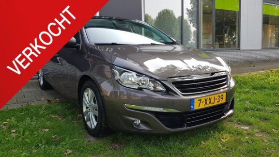 Peugeot 308 SW - 1.6 BlueHDI Executive LEDER PANO NAVO STOEL VERW 1E EIGENAAR - 1