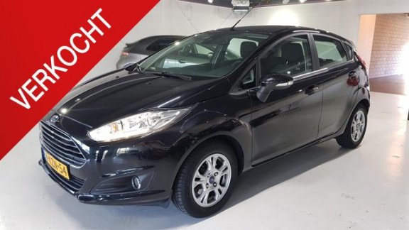 Ford Fiesta - 1.6 TDCi Titanium NAP NAVI KEYLESS LED CRUISE USB BLUETOOTH V.A €127, - P/M - 1