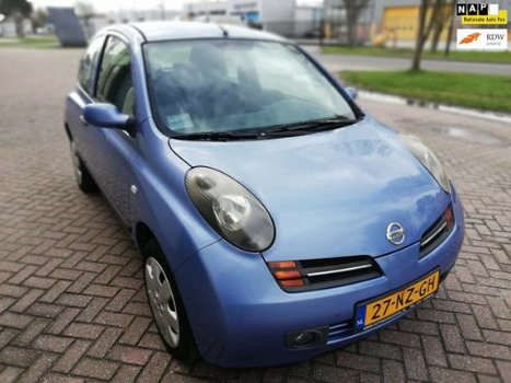 Nissan Micra - 1.2 Visia Origenale KM, Nieuwe APK, Airco, Elektrische Ramen. Centraal Drs, - 1