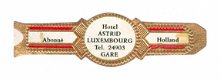Abonné (type Agio) - Reclamebandje Hotel Astrid, Luxembourg - 1 - Thumbnail