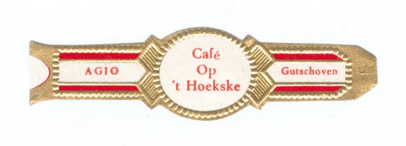 Agio - Reclamebandje Café Op t Hoekske, Gutschoven - 1