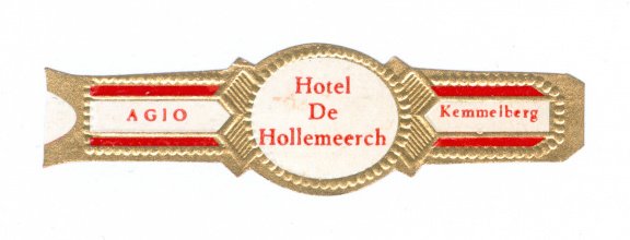 Agio - Reclamebandje Hotel De Hollemeerch, Kemmelberg - 1