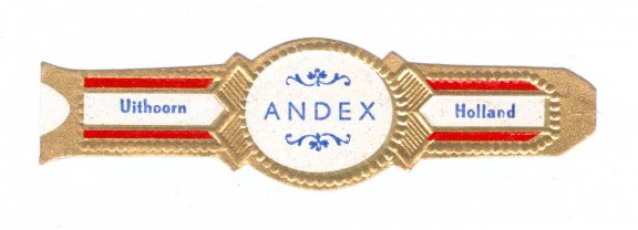 Zonder merk (type Agio) - Reclamebandje ANDEX, Uithoorn - 1