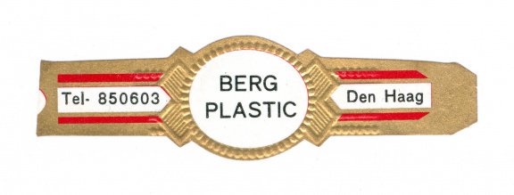 Zonder merk (type Agio) - Reclamebandje Berg Plastic, Den Haag - 1