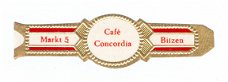 Zonder merk (type Agio) - Reclamebandje Café Concordia, Bilzen