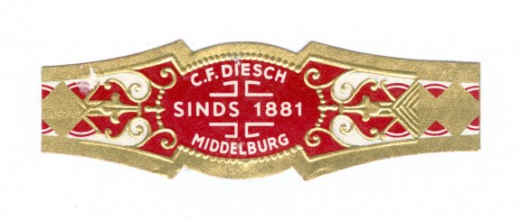 C F Diesch - Fabrieksbandje (Middelburg) - 1