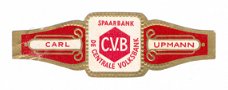 Carl Upmann - Reclamebandje Spaarbank CVB De Centrale Volksbank, Utrecht