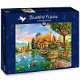 Bluebird Puzzle - Lakeside Cottage - 1000 Stukjes - 2 - Thumbnail