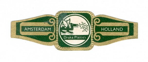 Zonder merk (type Carl Upmann) - Reclamebandje Draka Plastics, Amsterdam - 1