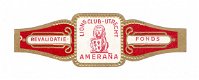 Zonder merk (type Carl Upmann) - Reclamebandje Lions Club Amerana Revalidatiefonds, Utrecht - 1 - Thumbnail