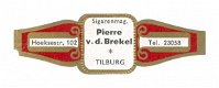 Zonder merk (type Carl Upmann) - Reclamebandje Sigarenmag Pierre vd Brekel, Tilburg - 1 - Thumbnail