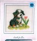 RTO BORDUURPAKKET ,HONDJE met BLOEM 084 - 1 - Thumbnail