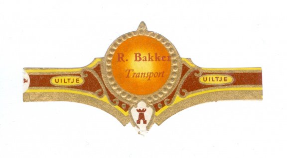 Uiltje - Reclamebandje R Bakker Transport, Amsterdam - 1