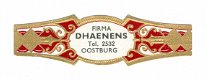 Zonder merk (type ovaal Radio Holland) - Reclamebandje Firma Dhaenens, Oostburg - 1 - Thumbnail