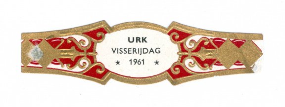 Zonder merk (type ovaal Radio Holland) - Reclamebandje Visserijdag 1961, Urk - 1