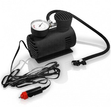 Minicompressor 12 V voor auto, boot, camping - 1