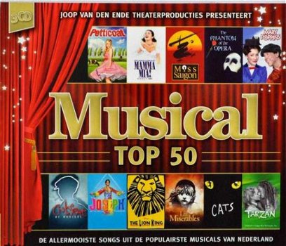 Musical Top 50 (3 CD) Nieuw - 1