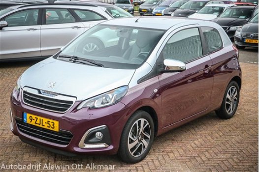 Peugeot 108 - 1.2 VTi Allure , Pack Leder, Pack City, Leer, Climate control, Lmv - 1