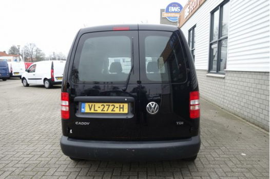 Volkswagen Caddy - 1.6 TDI Baseline / lease € 151 / zwart metallic / airco / 91.509 km / schuifdeur - 1