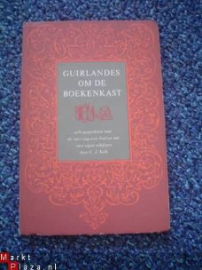 Guirlandes om de boekenkast door C.J. Kelk