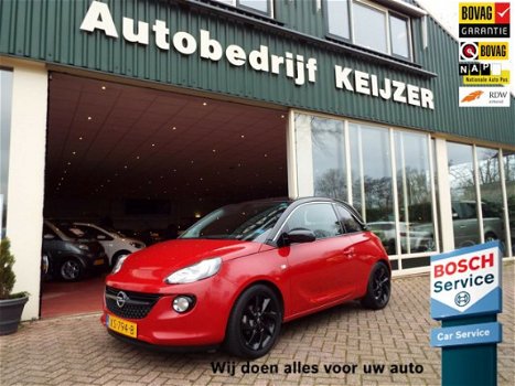 Opel ADAM - 1.4 Slam Black Favourite CLIMA-LEDER-CRUISE-BOVAG - 1