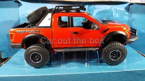 2017 Ford F-150 Raptor rood 1:24 Maisto - 1