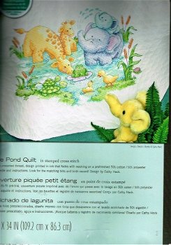 SALE DIMENSIONS Borduurpakket LITTLE POND, QUILT - 1