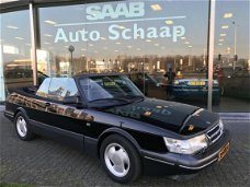 Saab 900 Cabrio - Classic 2.0 lpt Airflow skirts Volledig onderhouden Leder