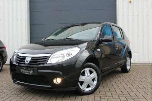 Dacia Sandero - 1.2 Blackline Luxe Uitvoering/Garantie/Dealer Onderhouden/Airco/Lichtmetaal - 1