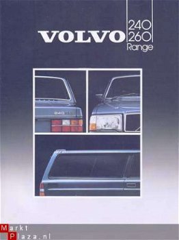 VOLVO 240/260 RANGE (1983) BROCHURE - 1