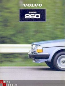 VOLVO 260 SERIE (1981) BROCHURE