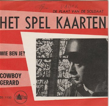 Cowboy Gerard & The Rodeo Riders - Het Spel Kaarten - 1965 - 0