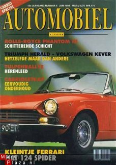 FIAT 124 SPIDER * BANTAM * RUSKA * RR PHANTOM III * VW