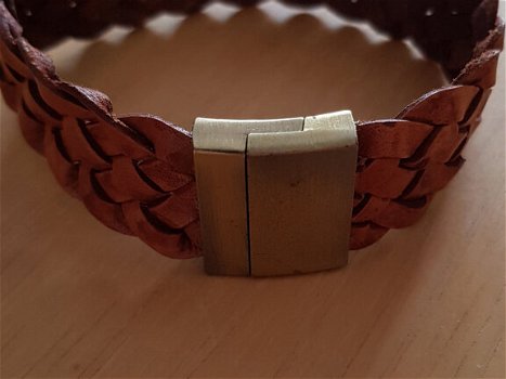 Leren herenarmband - 2